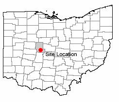 Map of Marysville, OH