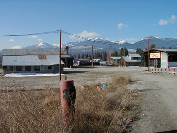 Vermiculite exfoliation facility in Libby