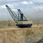 Coal mine in the Powder River Basin, Wyoming.