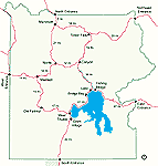 Map of Yellowstone