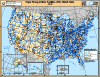 Major Transportation Facilities of the United States 2009 Map