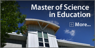Masters of Science in Education