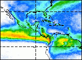 Seasonal Swings in Tropical Rainfall