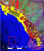 image showing recorded tracking locations