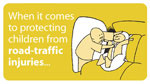 Graphic: When it comes to protecting children from road-traffic injuries...