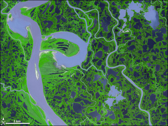 Mackenzie River Delta, Canada