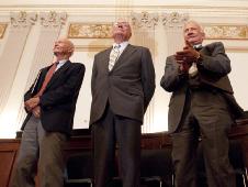 Crew of the Apollo 11 on Capital Hill.