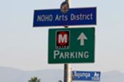 North Hollywood Arts District Street Sign