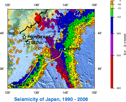 Seismicity Map