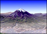 El Misti Volcano and the City of Arequipa, Peru