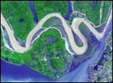 Dongting Lake Flooding in China