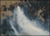 Fires in Victoria, Australia