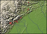 Earthquake Near Chengdu, China