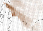 Aerosols from Chaiten Volcano