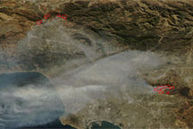 Fires in California