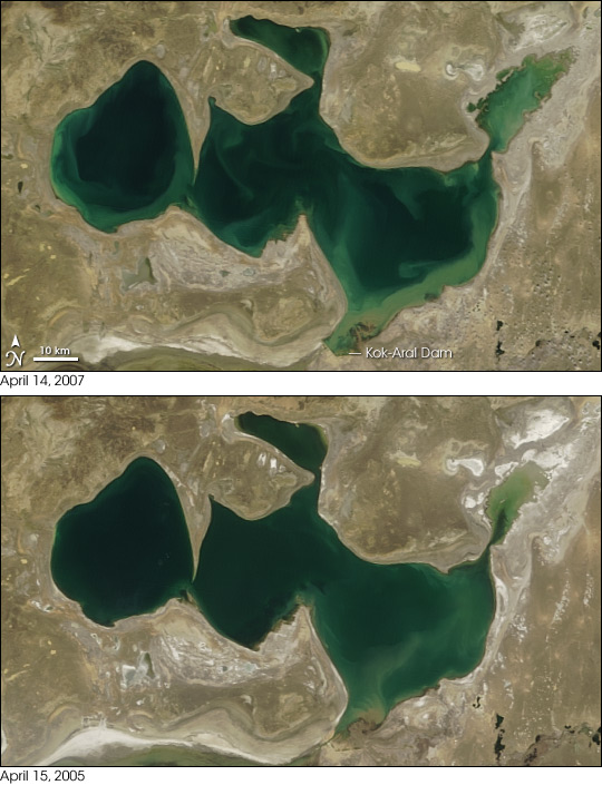 North Aral Sea Recovery