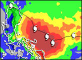 Typhoons Mitag and Hagibis Drench the Philippines