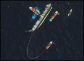 Foundering Tanker off Rio de Janeiro