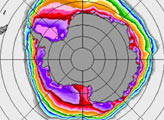 Increasing Sea Ice around Antarctica