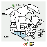 Distribution of Allium glandulosum Link & Otto. . 