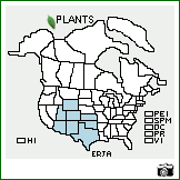 Distribution of Eriogonum jamesii Benth.. . Image Available. 