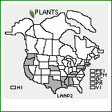 Distribution of Lathyrus aphaca L.. . 