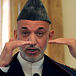 [Karzai addresses press conference]