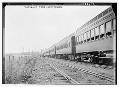 Veterans's Train - Gettysburg (LOC) by The Library of Congress