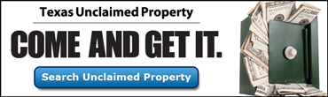 Come and get it. Texas unclaimed property.