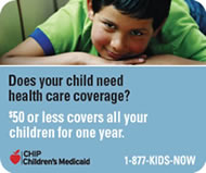 $50 or less covers all your children for one year.