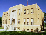 Hansford  County courthouse