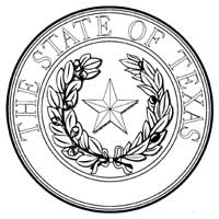 Texas State Seal - Large