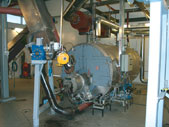 large industrial boiler