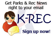 Subscribe to Parks & Rec bulletins sent to your email