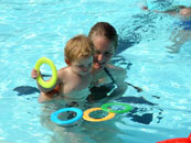 Swim lesson participants photo