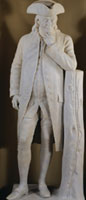 Benjamin Franklin statue, Hiram Powers