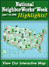 NeighborWorks Week 2008 Interactive Map