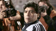 Maradona keeps finding himself in taxing situations