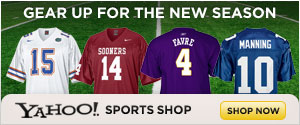 Shop for fan gear at the Yahoo! Sports Shop