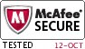 HACKER SAFE certified sites prevent over 99.9% of hacker crime.