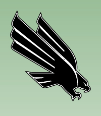 UNT Diving Eagle spirit mark