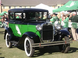 Mean Green Machine Model A car