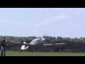 Meridian UAV first flight test