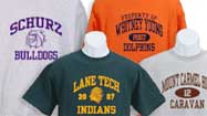 Custom high-school sportswear