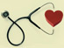 Stethoscope and heart