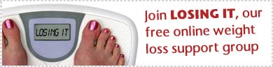 Join LOSING IT, our free online weight loss support group