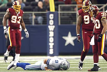 The Redskins made things difficult for Tony Romo and the Cowboys earlier this season.