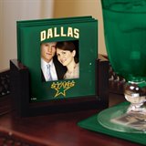 Dallas Stars Green 4-Pack Photo Coaster Set