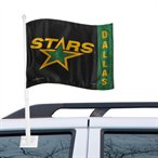 Dallas Stars Black Car Flag
