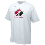 Nike 2010 Winter Olympics Team Canada White Hockey T-shirt